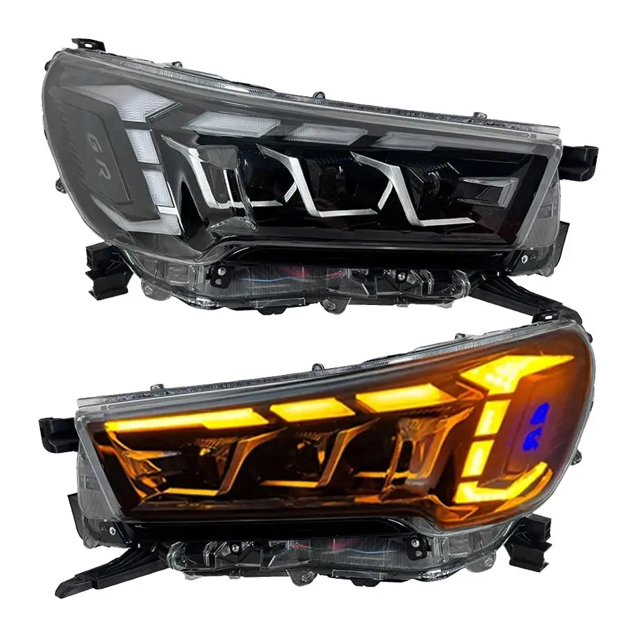 Toyota Hilux Revo (20-On) GR Sport Style LED Projector Upgrade Headlights Max Motorsport