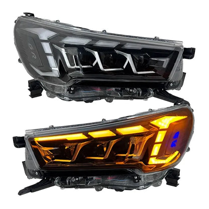 Toyota Hilux Revo (20-On) GR Sport Style LED Projector Upgrade Headlights Max Motorsport