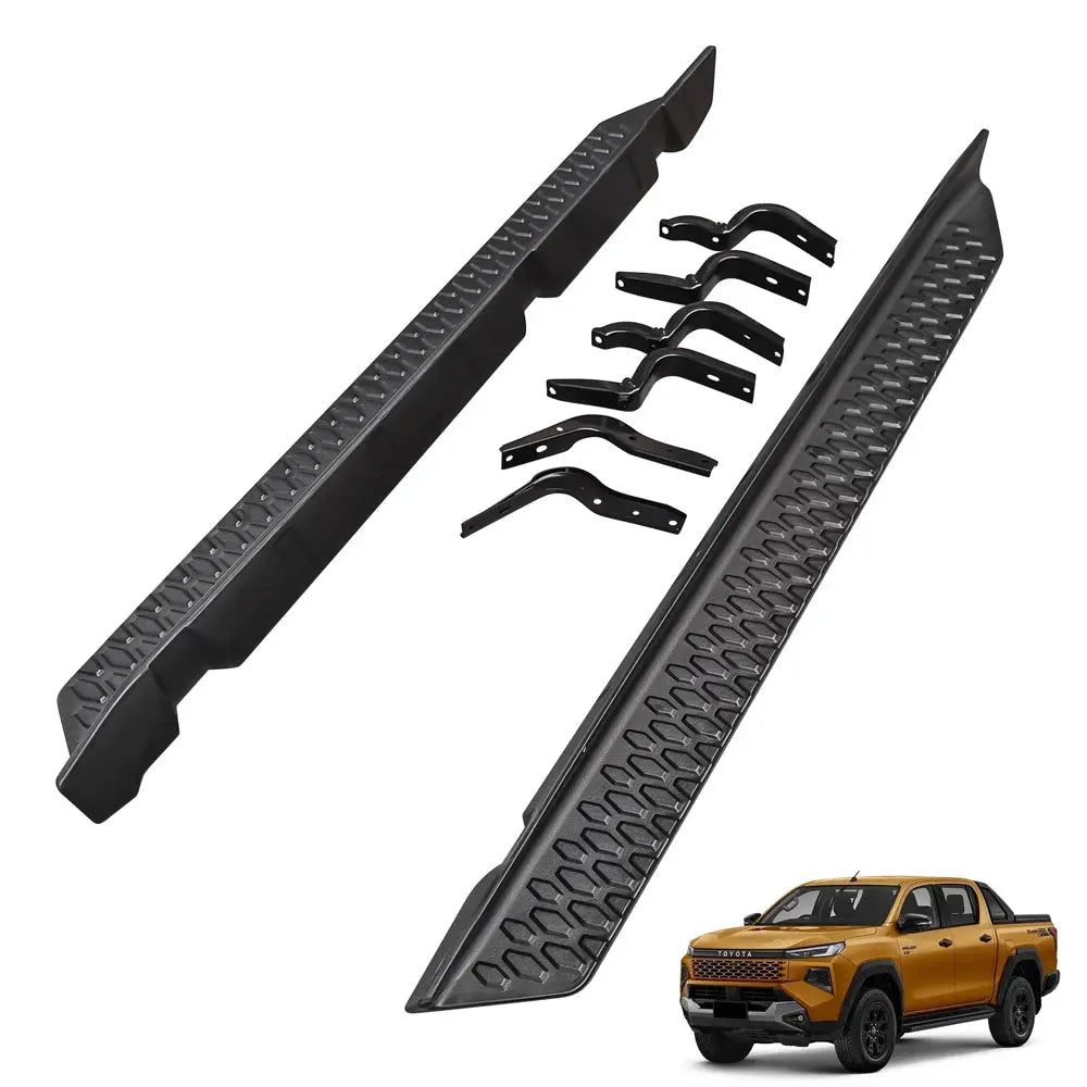 Toyota Hilux Travo Double Cab (25-On) OEM Style Side Steps Max Motorsport