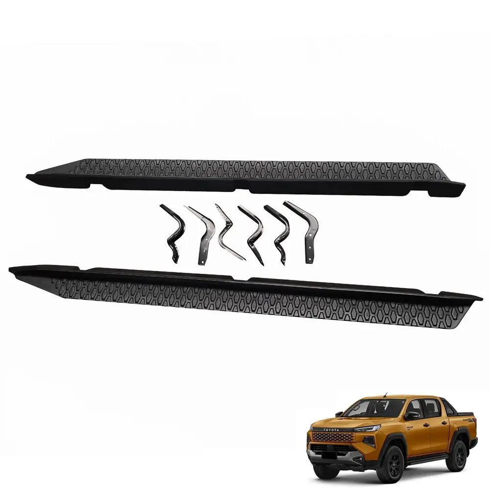 Toyota Hilux Travo Double Cab (25-On) OEM Style Side Steps Max Motorsport