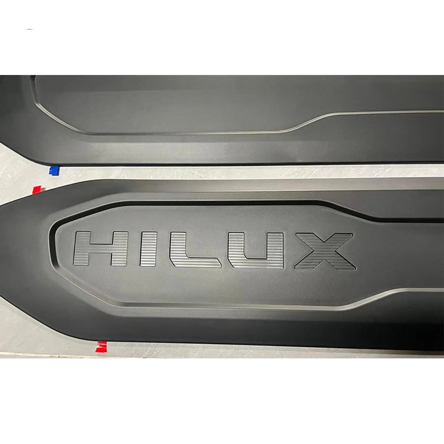 Toyota Hilux Travo (25-On) Matte Black Door Cladding Max Motorsport