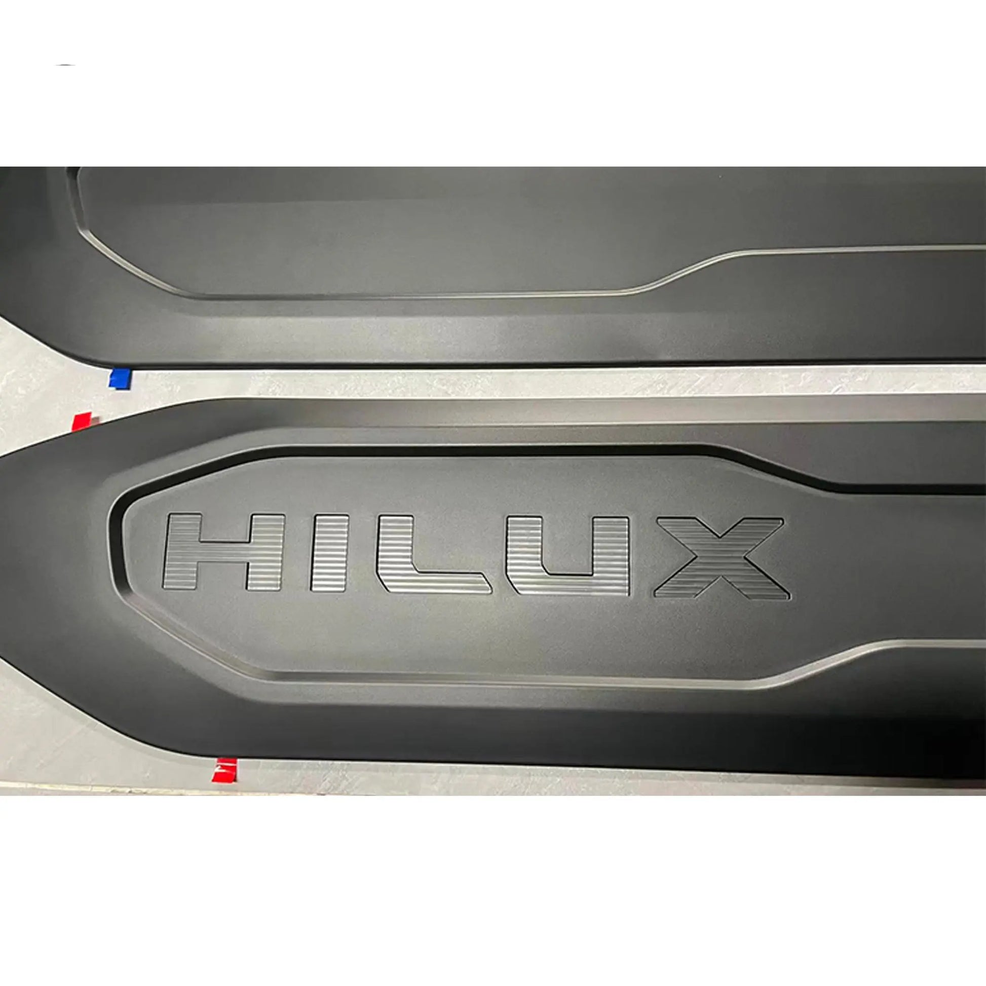 Toyota Hilux Travo (25-On) Matte Black Door Cladding Max Motorsport