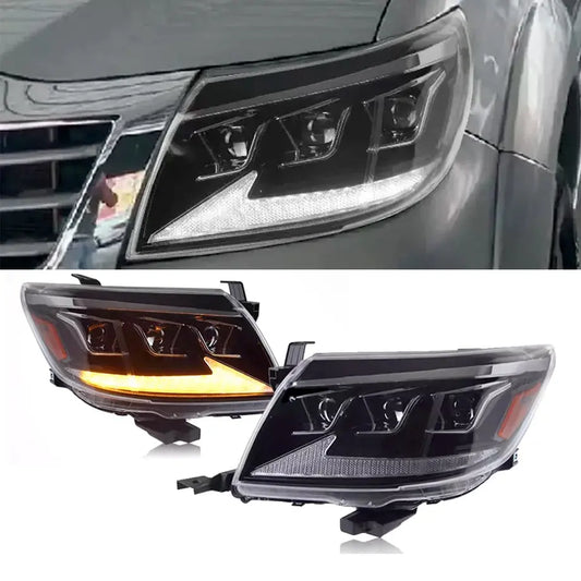 Toyota Hilux Vigo (12-15) GR Sport Style LED Projector Upgrade Headlights Max Motorsport