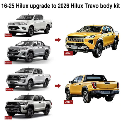 Toyota Hilux (15-On) Travo Sport Style Conversion Body Kit Max Motorsport