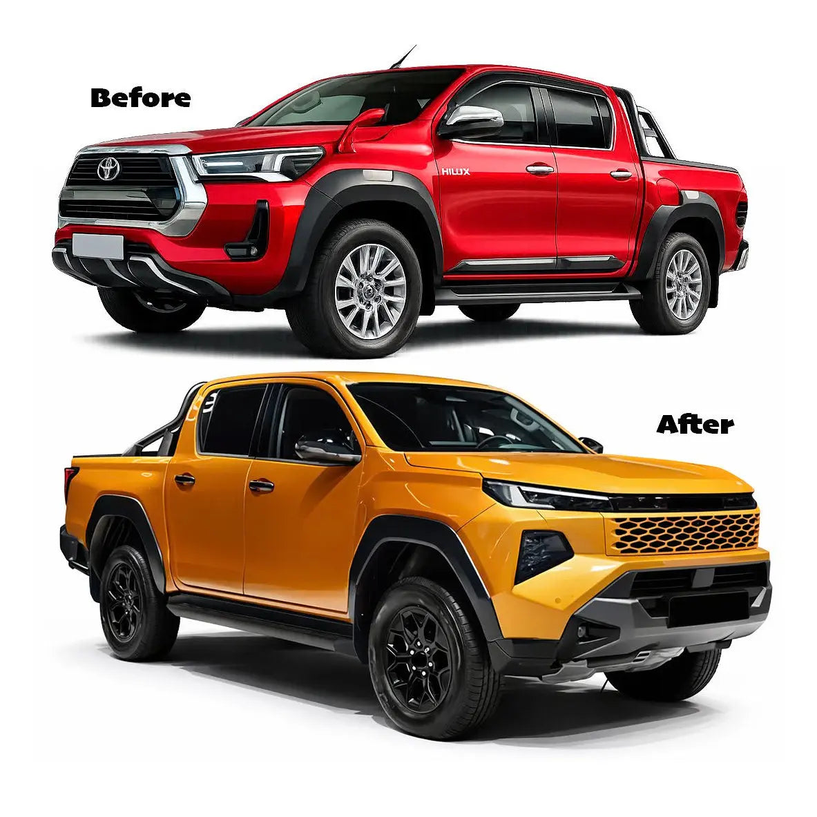 Toyota Hilux (15-On) Travo Sport Style Conversion Body Kit Max Motorsport