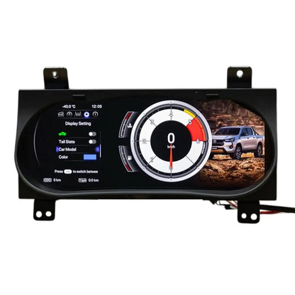 Toyota Hilux (16-On) 12.3 Inch Virtual Cockpit Digital LED Instrument Cluster Max Motorsport