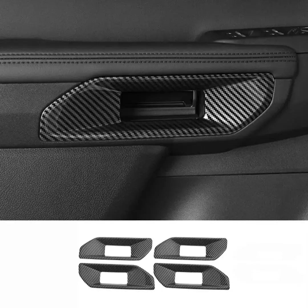 Toyota Hilux (16-On) GR Sport Carbon Look Interior Accessory Trim Kit - 15 Piece Max Motorsport