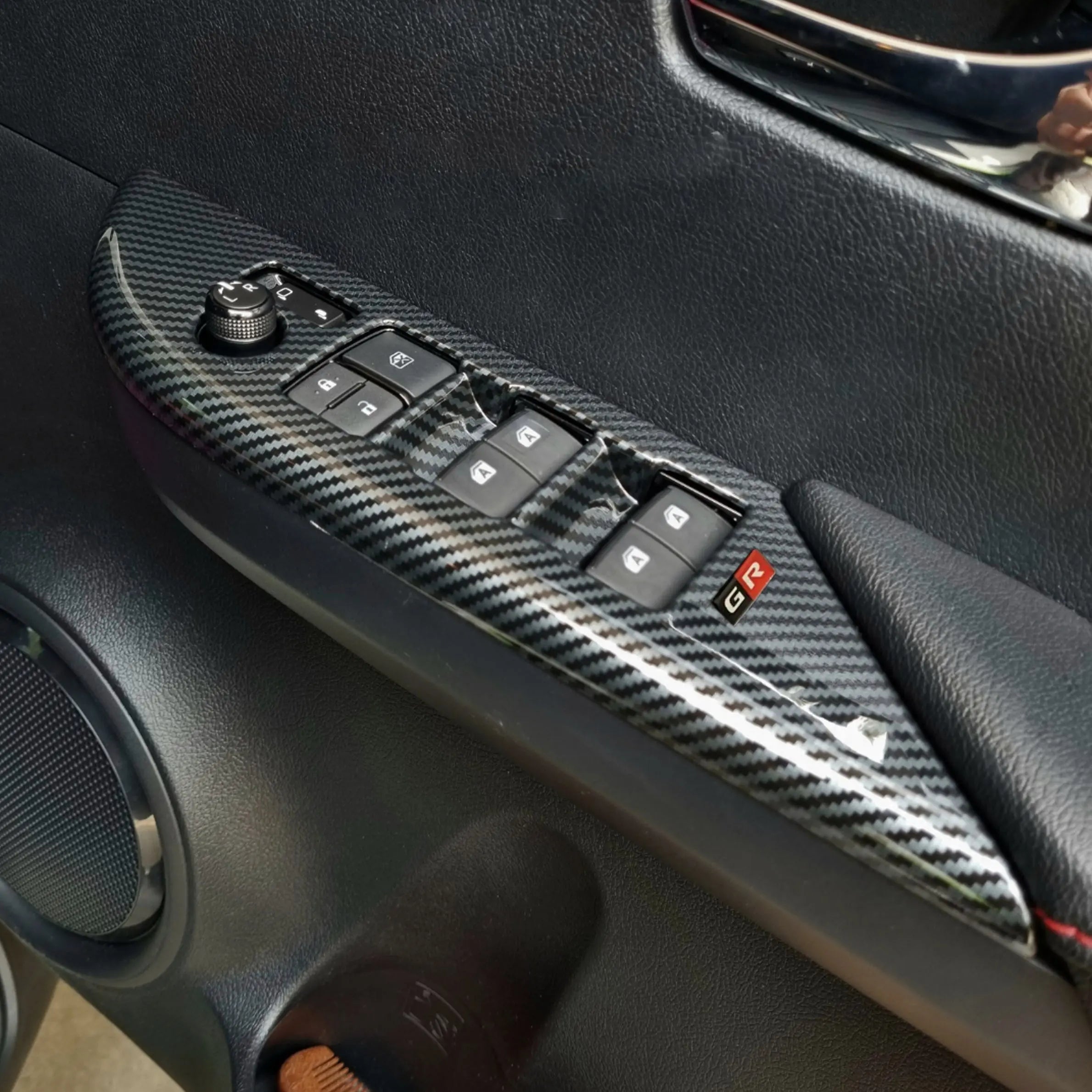 Toyota Hilux (16-On) GR Sport Carbon Look Interior Accessory Trim Kit ...