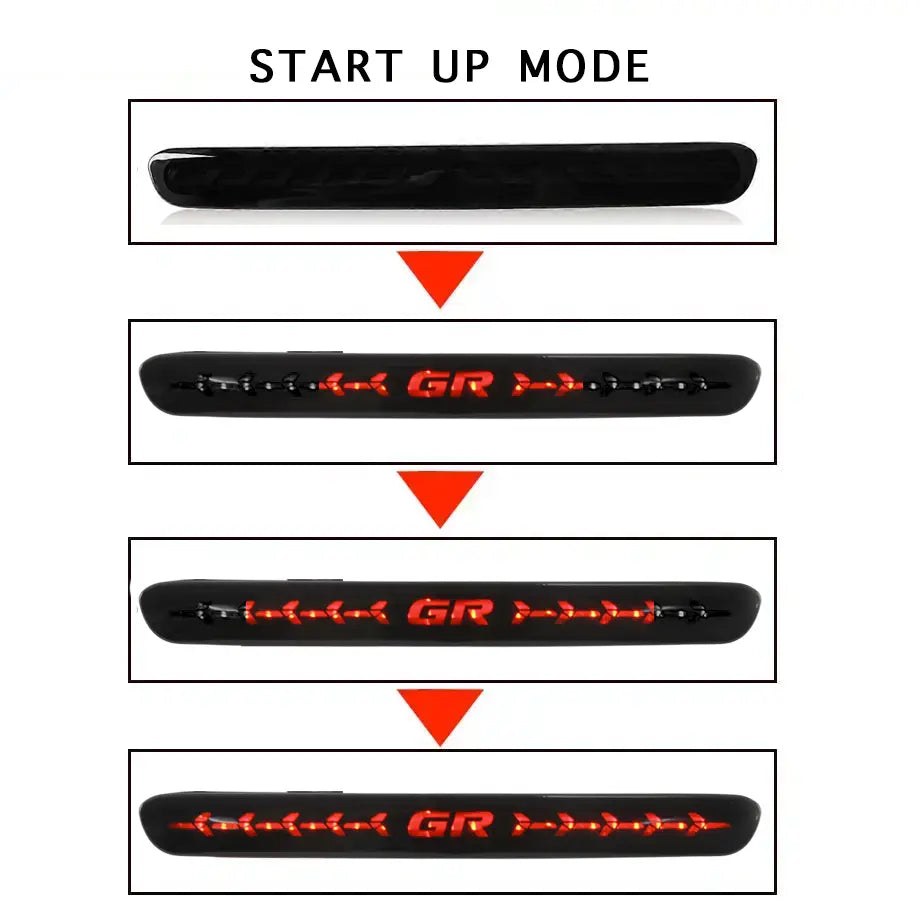 Toyota Hilux (16-On) GR Sport Style Dynamic LED Tailgate Brake Light Max Motorsport