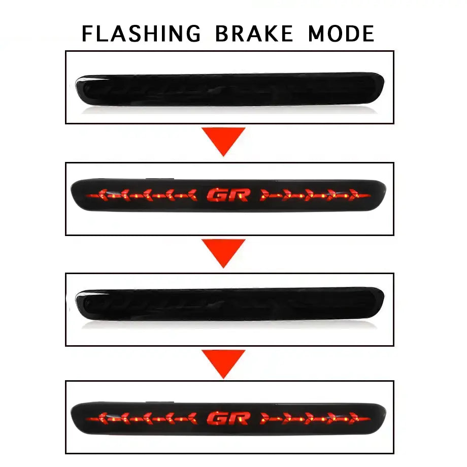Toyota Hilux (16-On) GR Sport Style Dynamic LED Tailgate Brake Light Max Motorsport