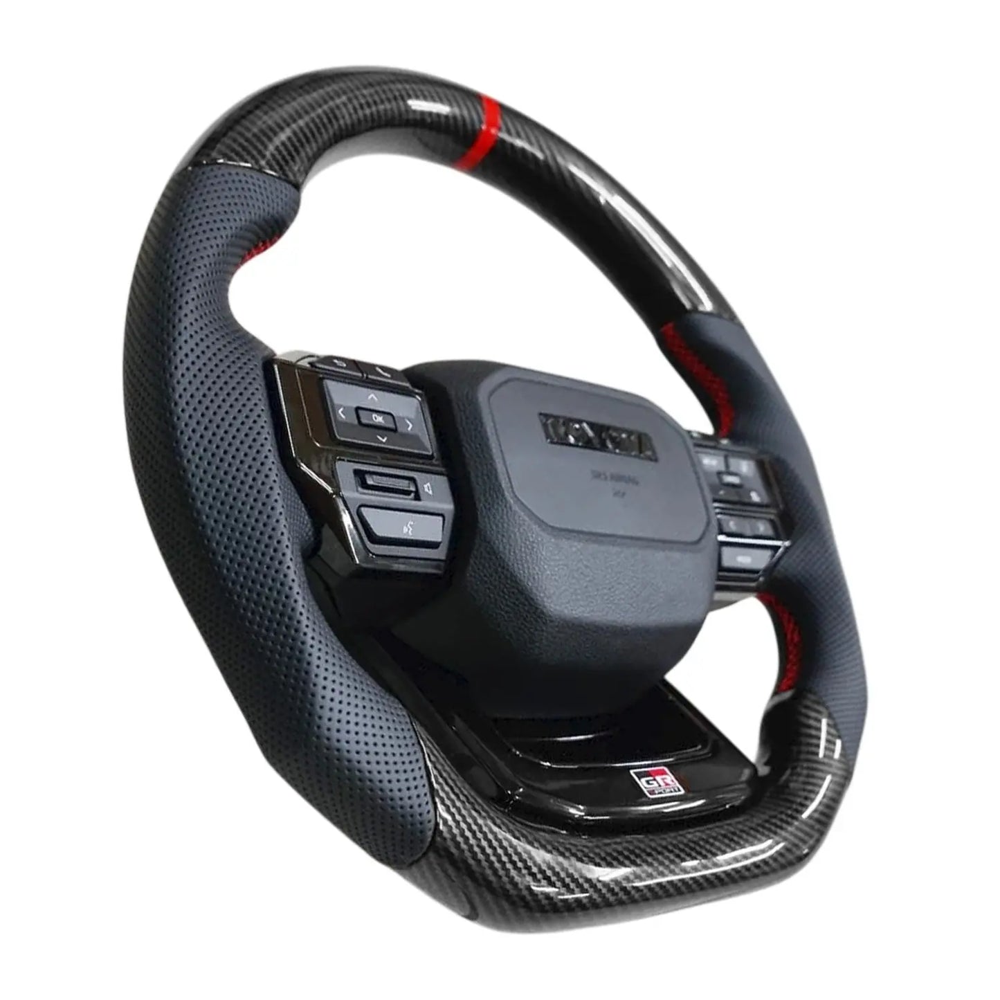 Toyota Land Cruiser LC250 GR Sport Style Carbon Look Upgrade Steering Wheel Max Motorsport