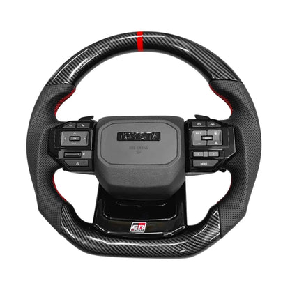 Toyota Land Cruiser LC250 GR Sport Style Carbon Look Upgrade Steering Wheel Max Motorsport