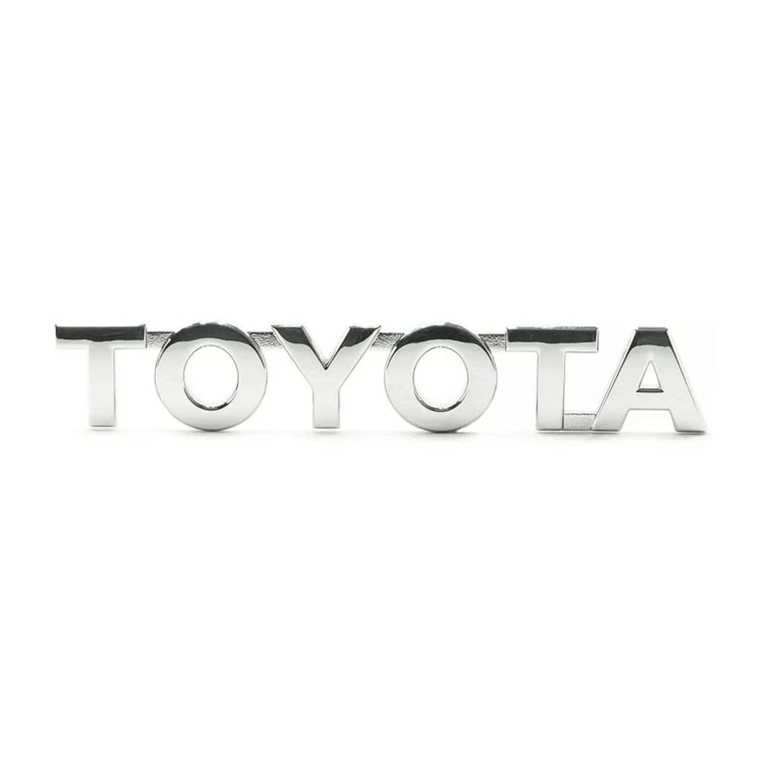 Toyota Metal Lettering Badge - Chrome – Max Motorsport