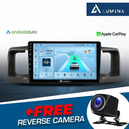 Toyota Run X (03-07) - 9 Inch Lumina Android Entertainment & GPS System +FREE Reverse Camera LUMINA AUDIO