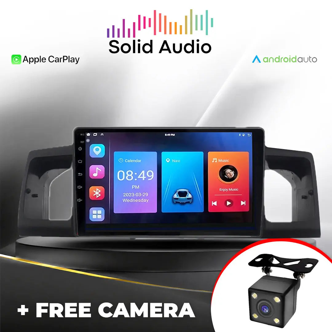 Toyota Run X (03-07) - 9 Inch Solid Audio Android Entertainment & GPS System +FREE Reverse Camera LUMINA AUDIO