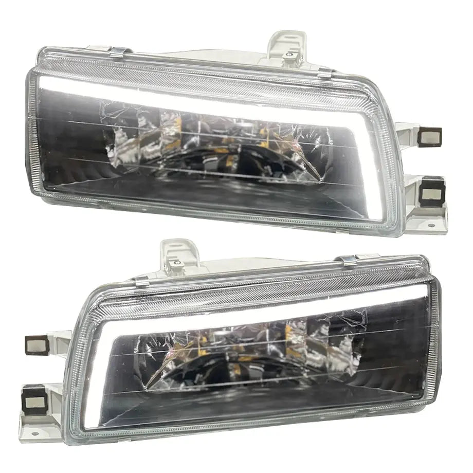 Toyota Twincam (88-93) Crystal Black DRL LED Headlights Max Motorsport