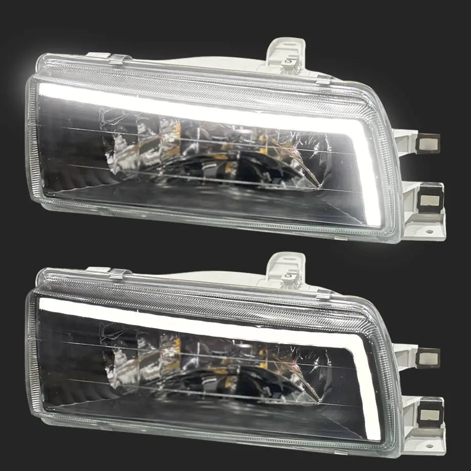 Toyota Twincam (88-93) Crystal Black DRL LED Headlights Max Motorsport