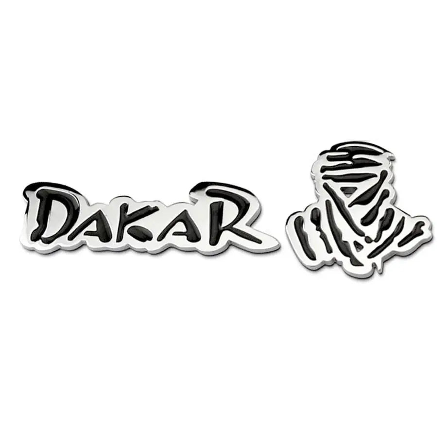 Universal Dakar Metal Badge 2PC maxmotorsports