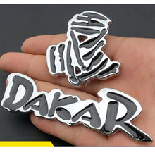 Load image into Gallery viewer, Universal Dakar Metal Badge 2PC maxmotorsports
