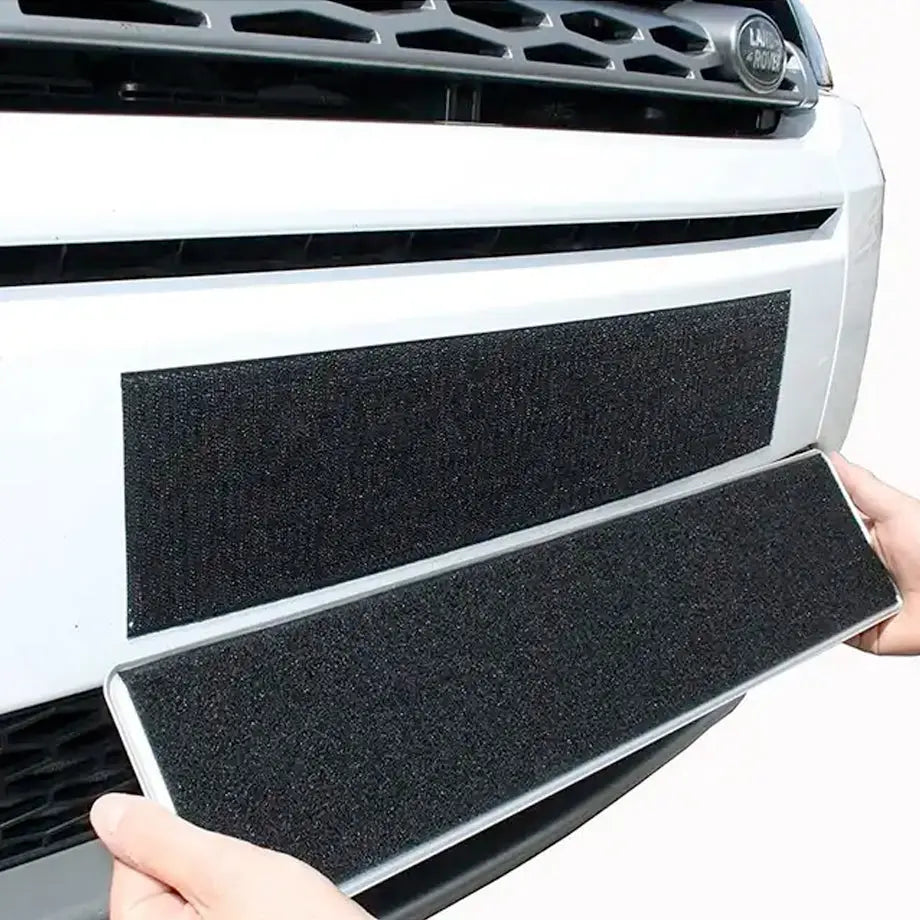 Universal Stick-On Velcro Number Plate Holder 4-Piece Set – Max Motorsport