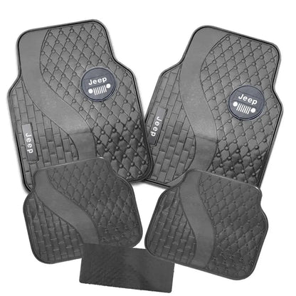 Universal GR Sport Style 5-Piece Rubber Car Mats Max Motorsport