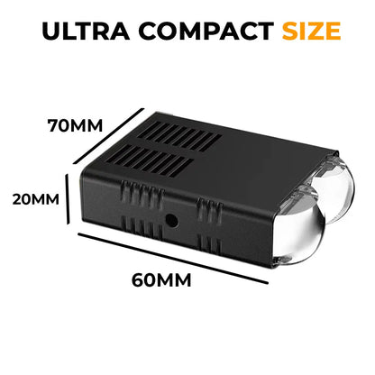 Universal Matrix Ultra Compact Dual POD LED Projector Grille Lights Max Motorsport