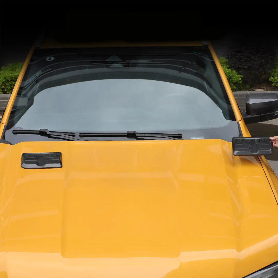 Universal Matte Black Raptor Style Non-Functional Bonnet Vents Max Motorsport