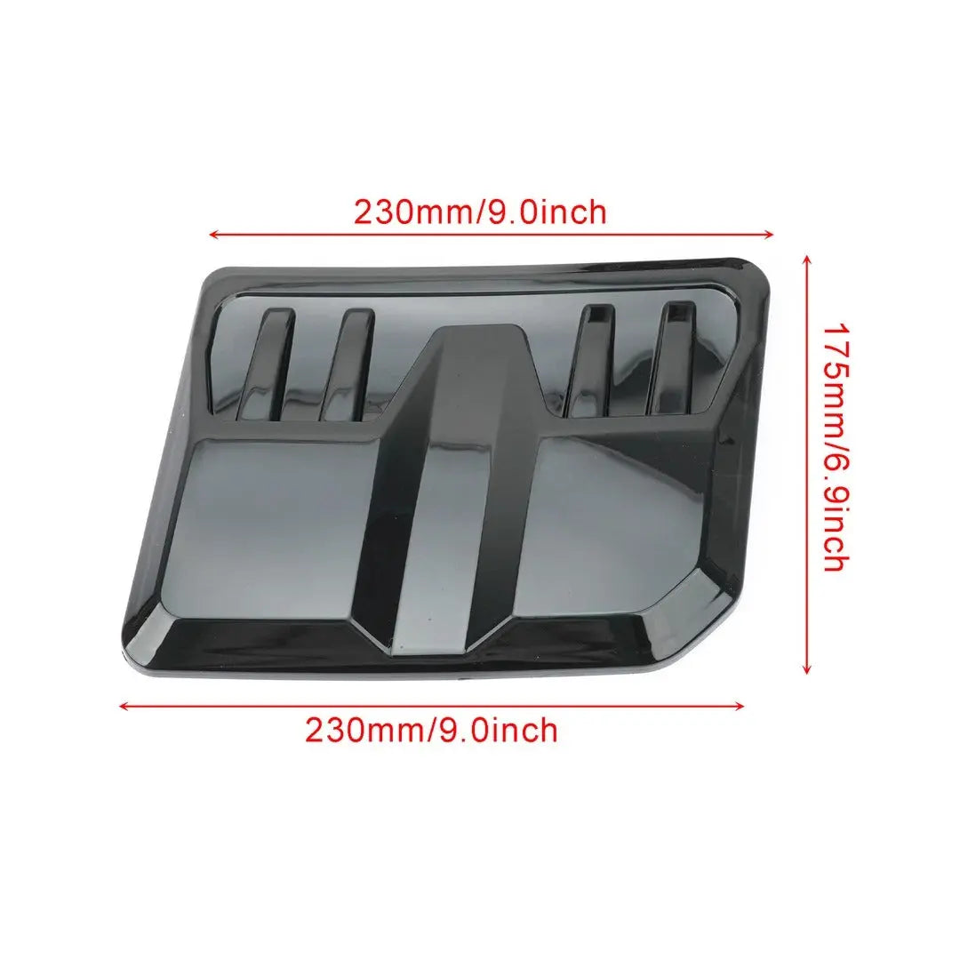 Universal Matte Black Raptor Style Non-Functional Bonnet Vents Max Motorsport