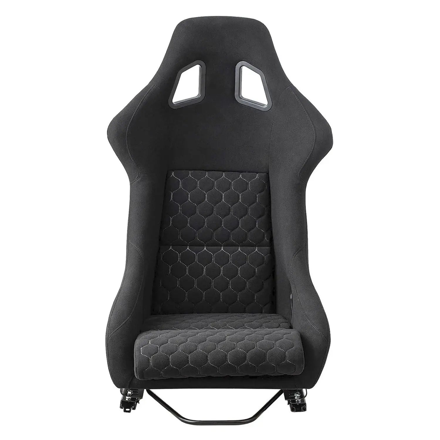 Universal Non-Reclinable Bucket Racing Seats With Gloss Black Frame (EACH) Max Motorsport