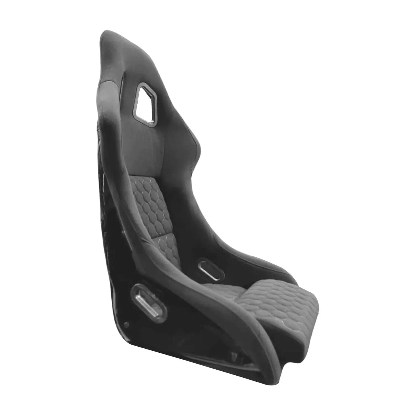Universal Non-Reclinable Bucket Racing Seats With Gloss Black Frame (EACH) Max Motorsport