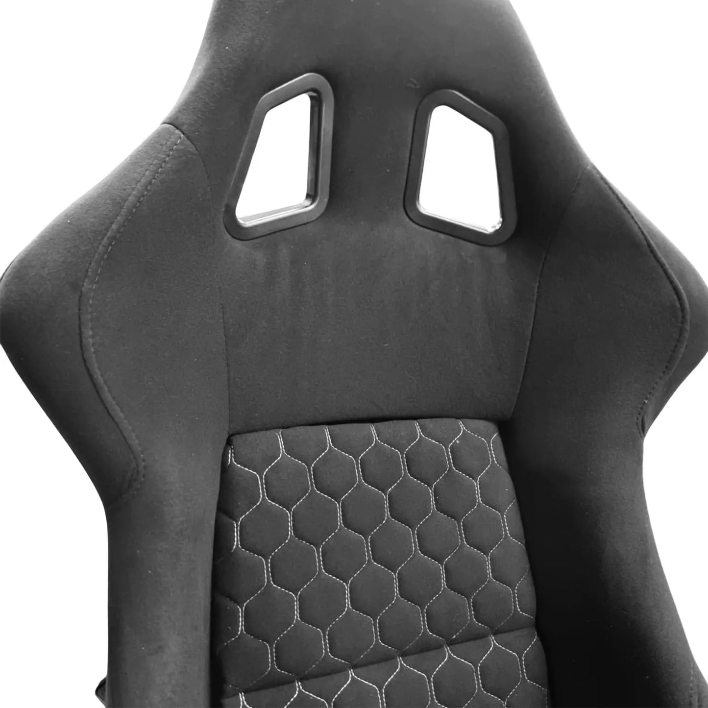 Universal Non-Reclinable Bucket Racing Seats With Gloss Black Frame (EACH) Max Motorsport