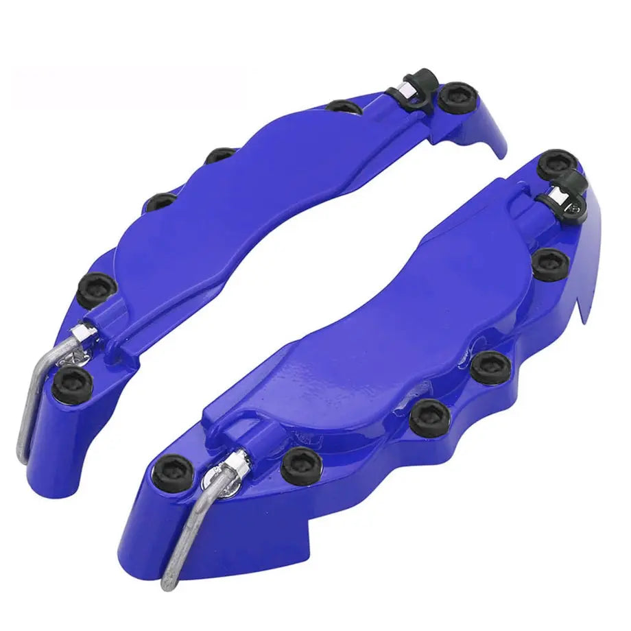 Universal Plastic Brake Caliper Covers - Blue (Large) Max Motorsport