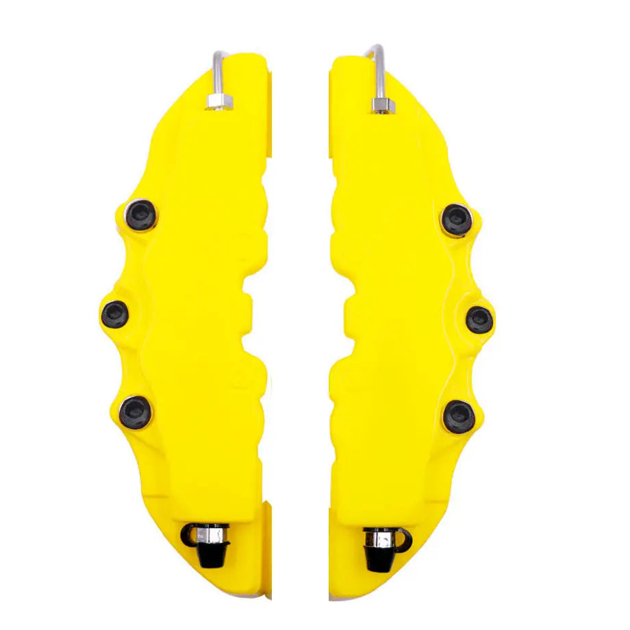 Universal Plastic Brake Caliper Covers Yellow (Small) Max Motorsport