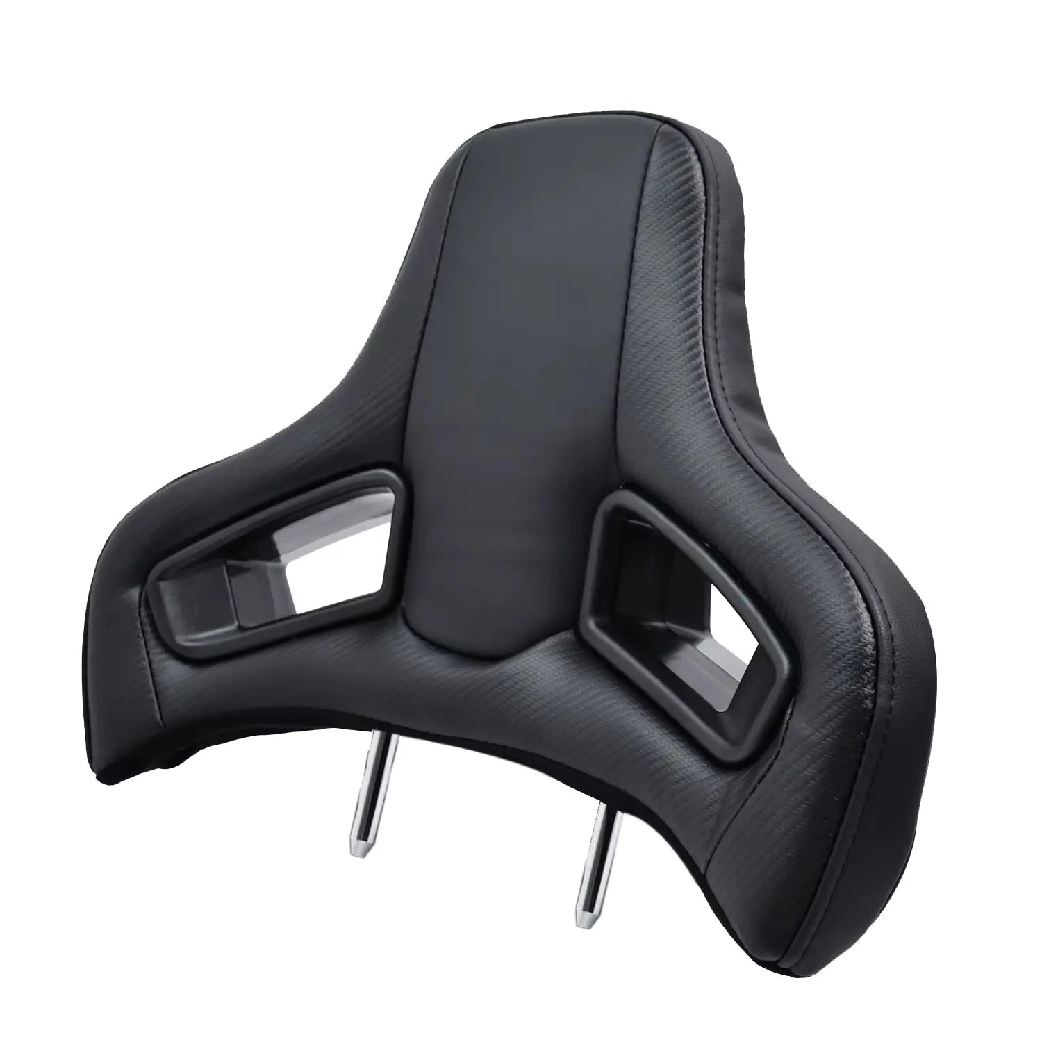 Universal Racing Style Car Seat Headrest - 140mm Max Motorsport