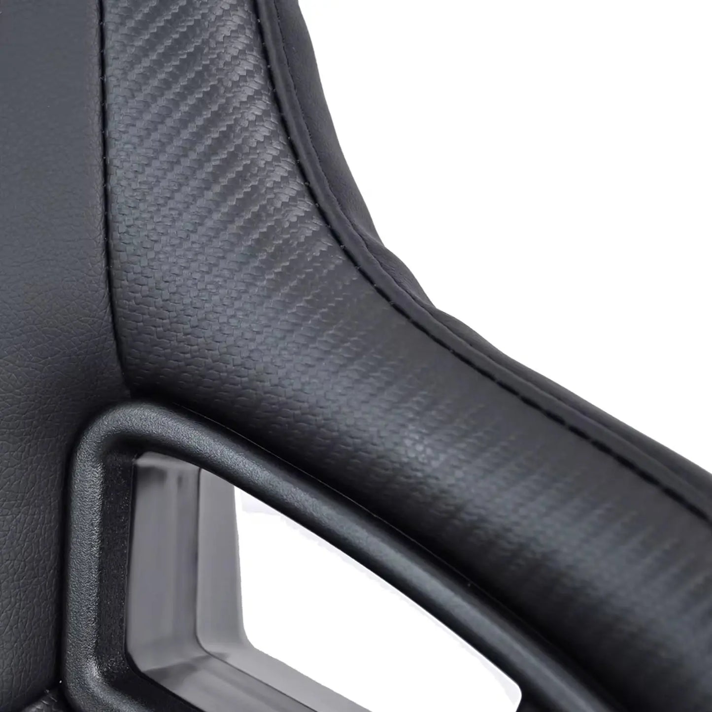 Universal Racing Style Car Seat Headrest - 140mm Max Motorsport