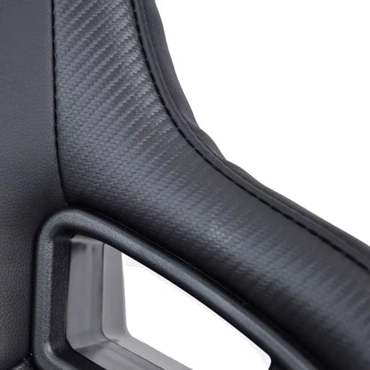 Universal Racing Style Car Seat Headrest - 140mm Max Motorsport