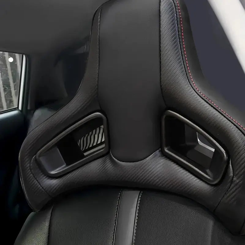 Universal Racing Style Car Seat Headrest - 140mm Max Motorsport