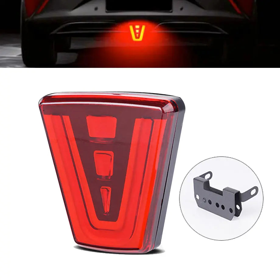 Universal Triangular F1 Style LED Brake Light - Type B Max Motorsport