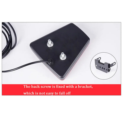 Universal Triangular F1 Style LED Brake Light - Type B Max Motorsport