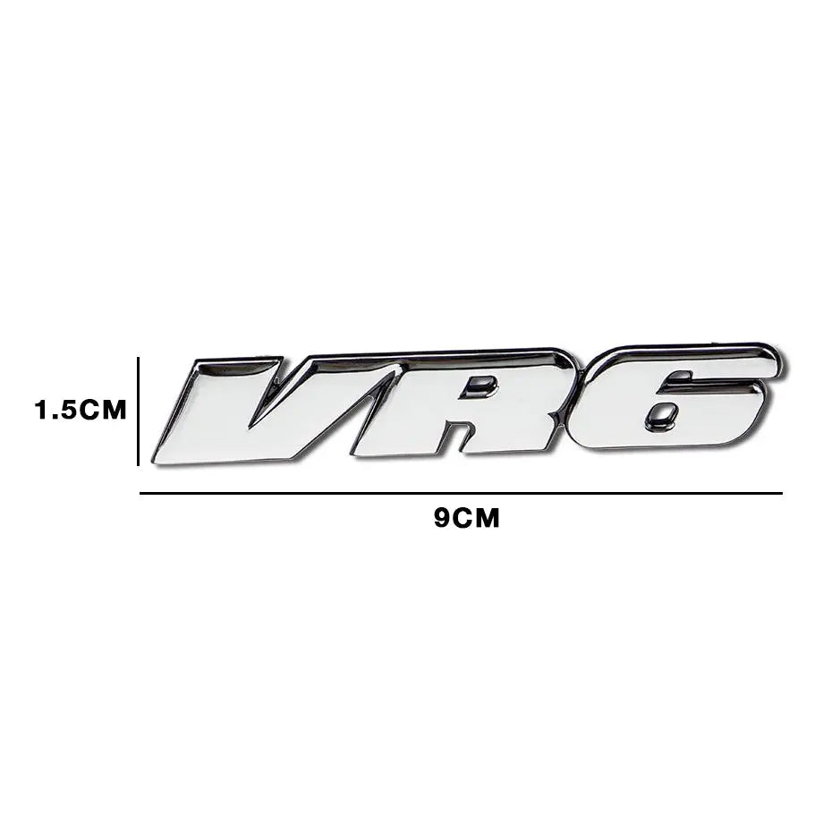 VR6 Chrome Metal Badge Max Motorsport