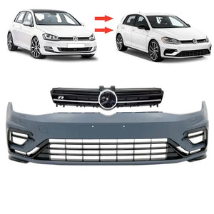 VW Golf 7.5 R Front Bumper Conversion - Suitable To Fit VW Golf 7