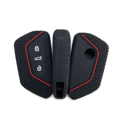VW MK8 3-Button Silicone Protection Key Case Max Motorsport