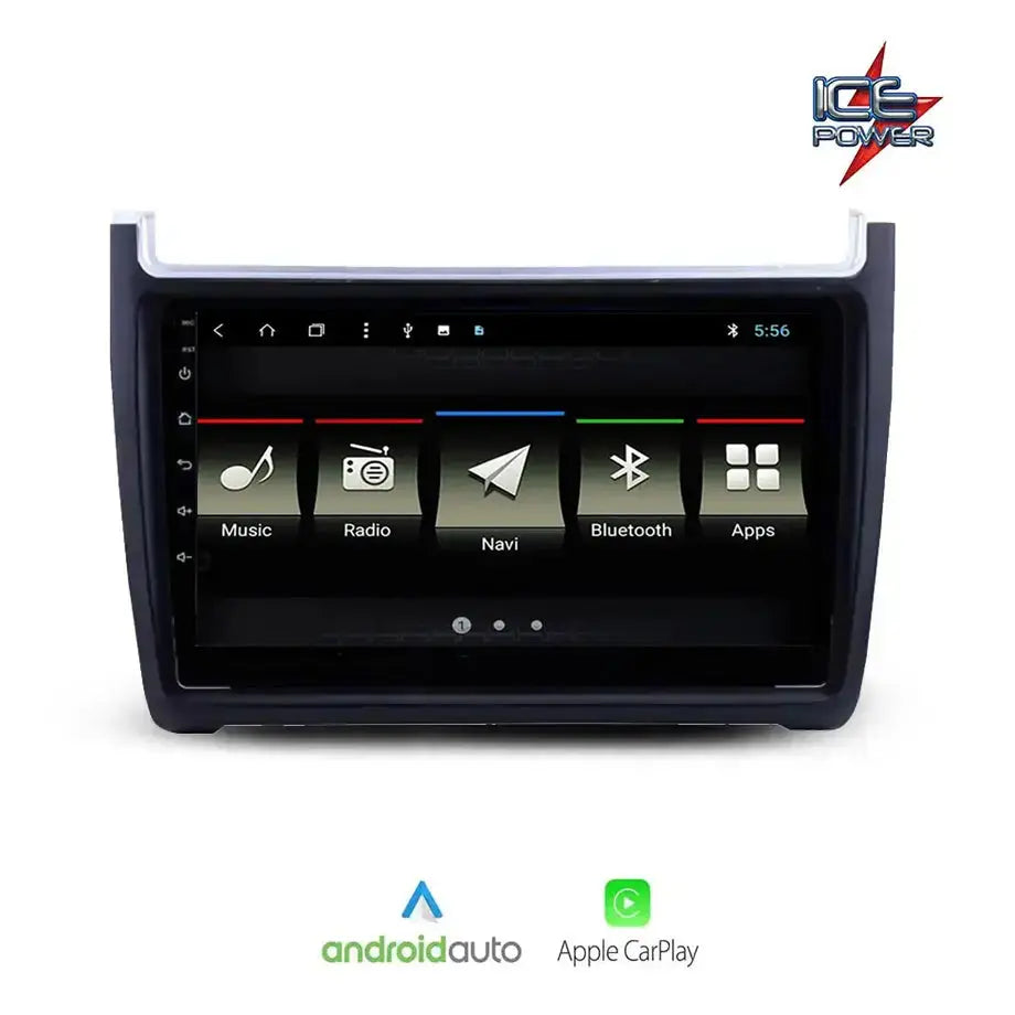 VW Polo 6 GTI / TSI (12-On) - 9 Inch Ice Power Android Entertainment & GPS System Roadstar
