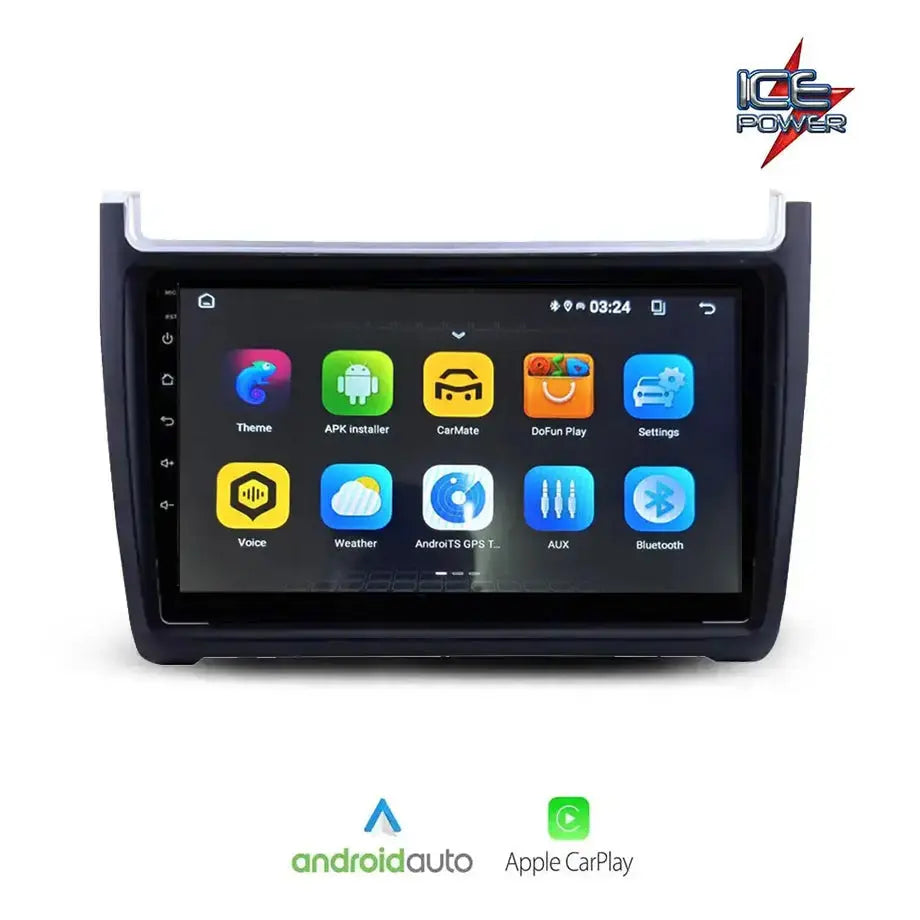 VW Polo 6 GTI / TSI (12-On) - 9 Inch Ice Power Android Entertainment & GPS System Roadstar