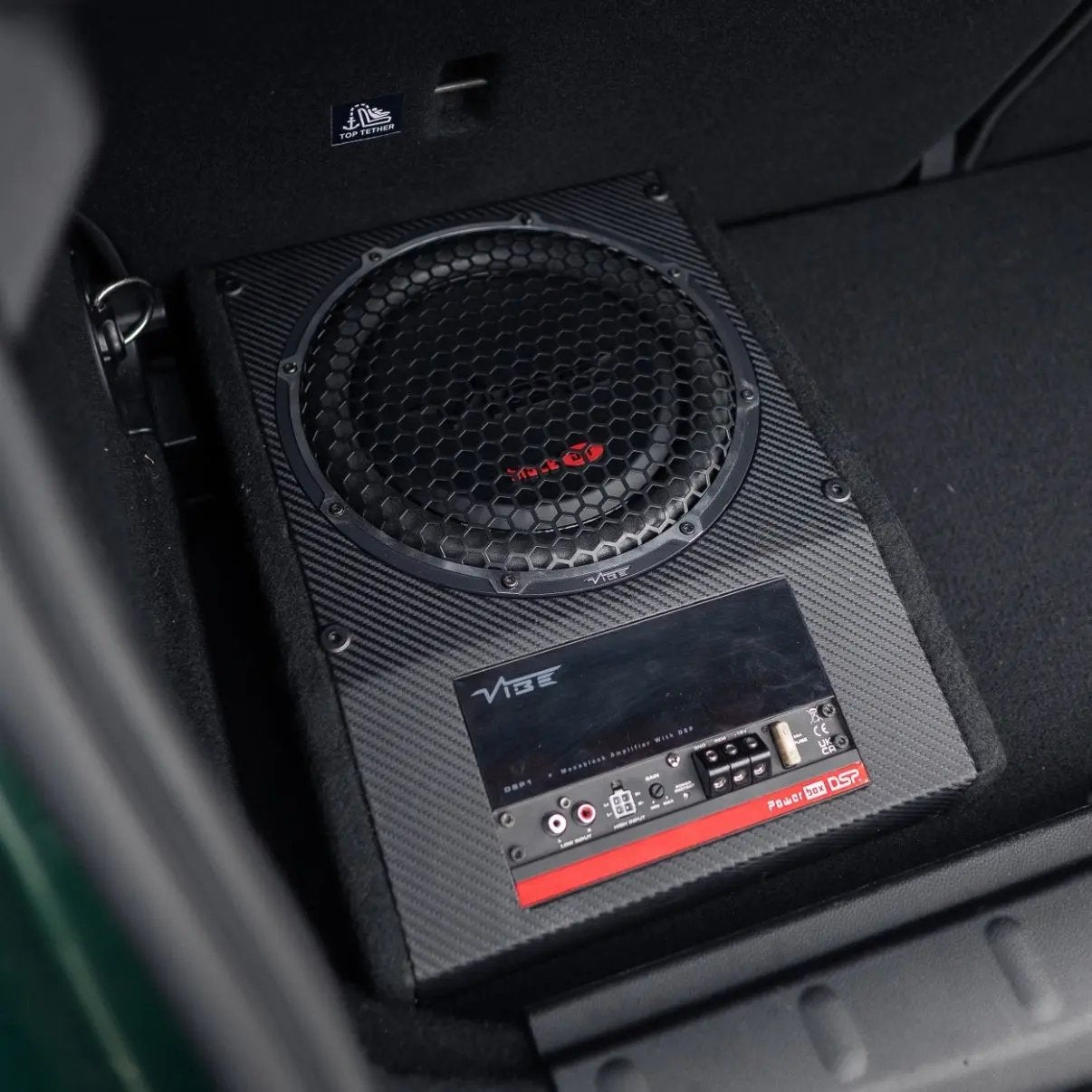 Vibe 10 Inch Optisound Series Slim Active Subwoofer With DSP Tuning - 900W VIBE AUDIO