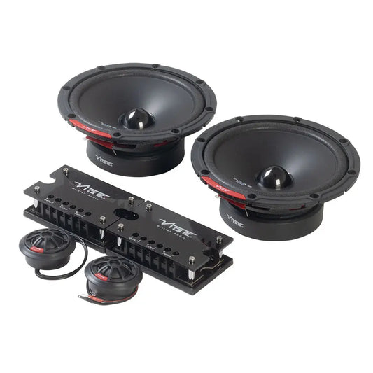 Vibe 6.5″ Slick6SQC-V9S Component Split System - 300W VIBE AUDIO