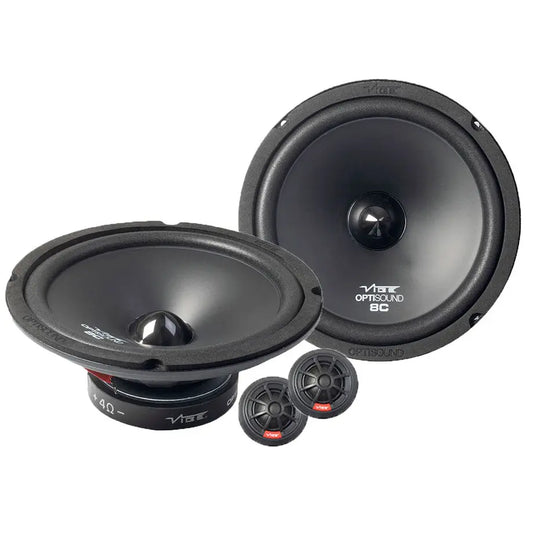 Vibe OptiSound OPTI8C-V0 8″ Component Split System - 120Watt RMS VIBE AUDIO