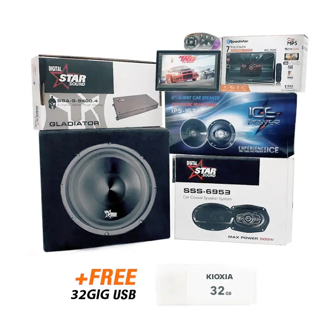 Viva Vivo Car Audio Combo Max Motorsport