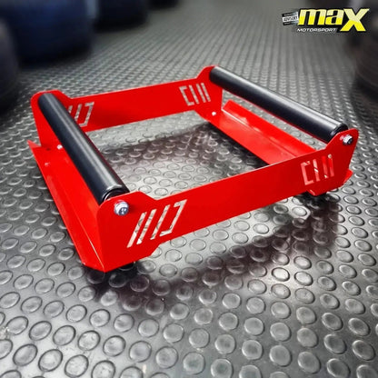 Wheel Rim Detailing Stand (Black) Max Motorsport