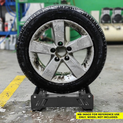 Wheel Rim Detailing Stand (Black) Max Motorsport